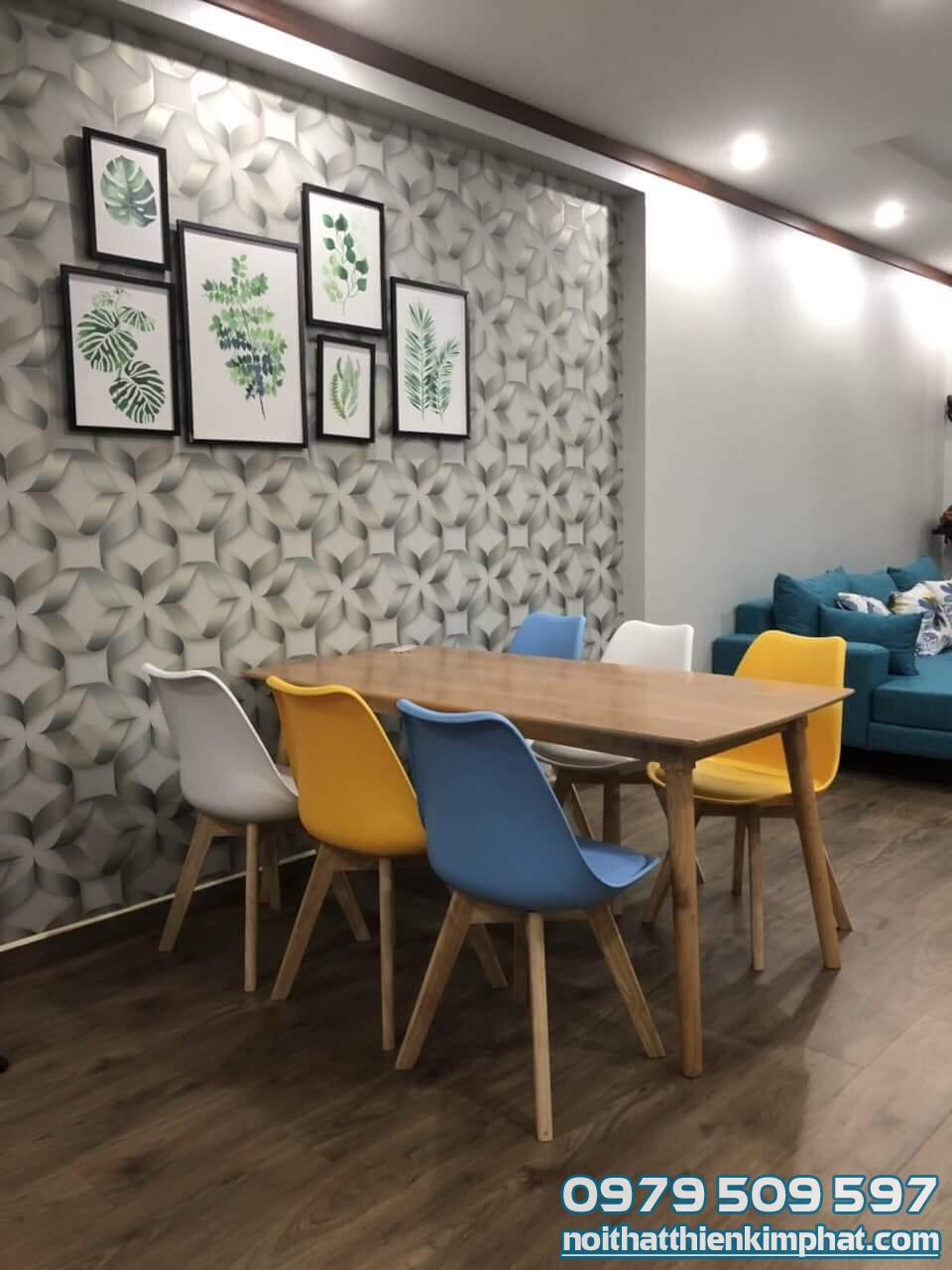 Bộ Bàn Ăn 6 Ghế Đẹp 002