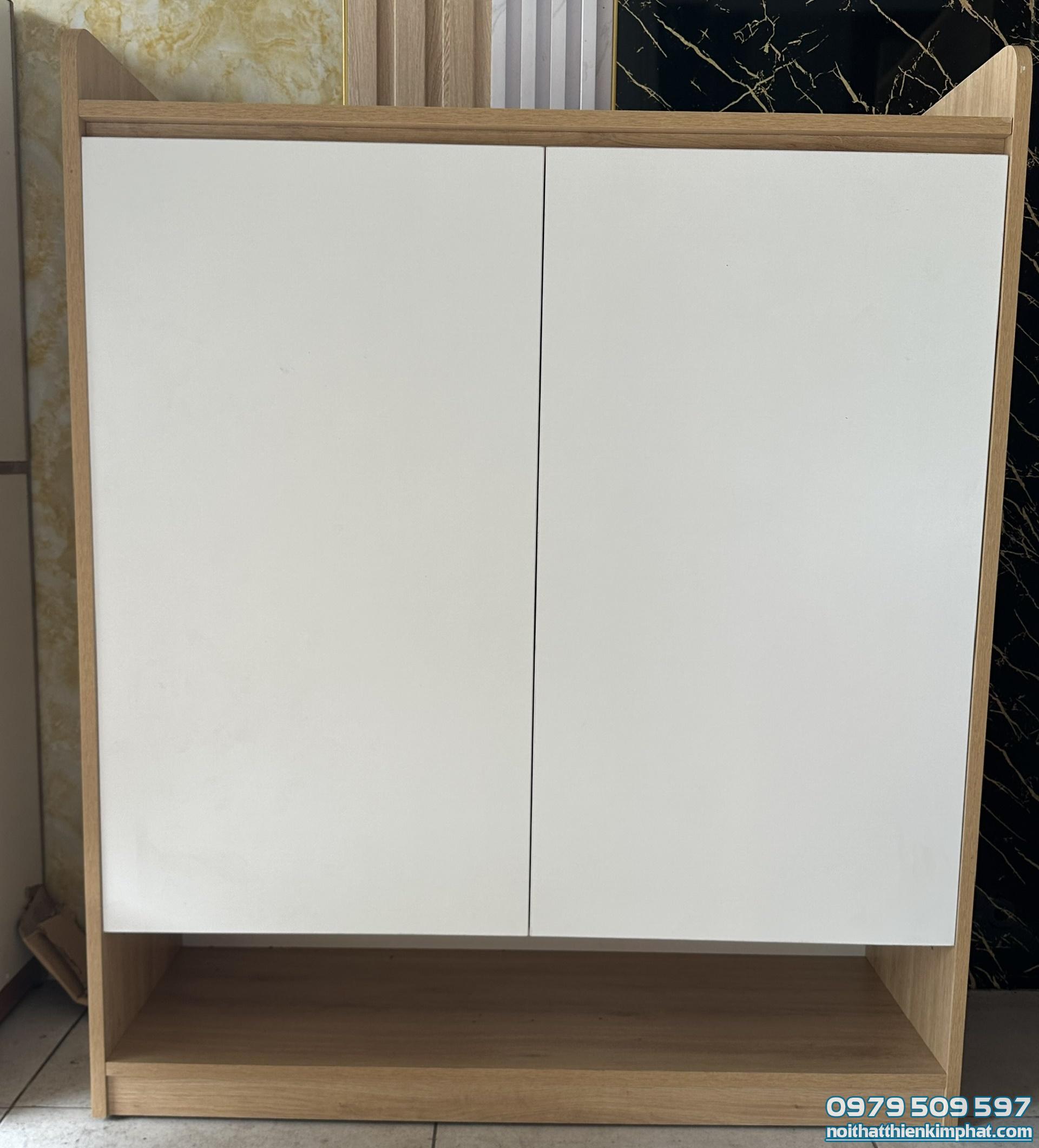 Tủ giày MDF phủ Melamin 1000x1200x350 – Lưu trữ giày thông minh