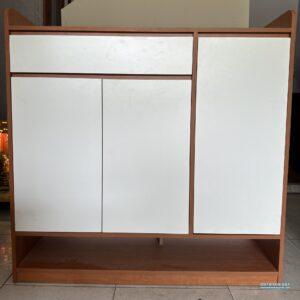 Tủ giày MDF phủ Melamin 1200x1200x350 – Lưu trữ giày thông minh