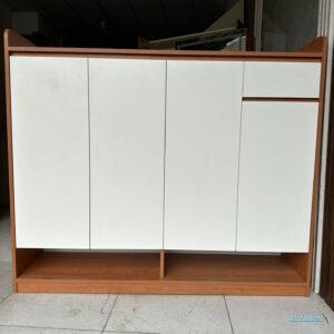 Tủ giày MDF phủ Melamin 1400x1200x350 - Lưu trữ giày thông minh